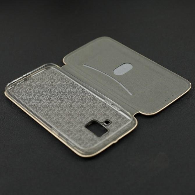 Чехол книжка U-Like Best для Samsung Galaxy A6 2018 Gold-4