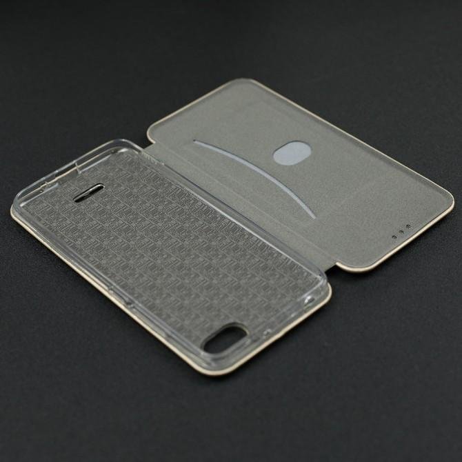 Чохол книжка U-Like Best для Xiaomi Redmi 6a Золотий-4