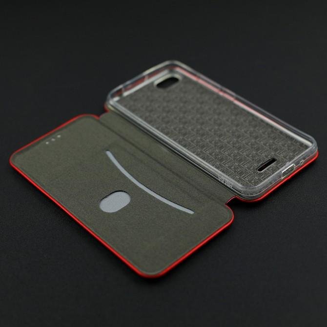 Чохол книжка U-Like Best для Xiaomi Redmi 6a Червоний-3