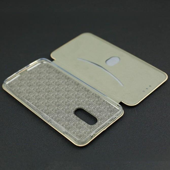 Чохол книжка U-Like Best для Xiaomi Redmi 5 Золотий-4