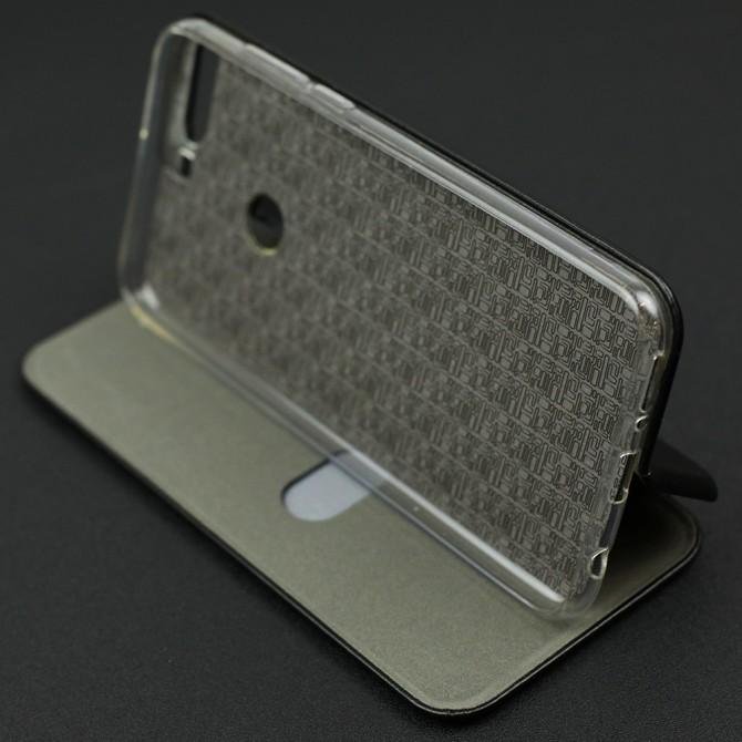 Чохол книжка U-Like Best для Huawei Y7 Prime 2018 Чорний-5