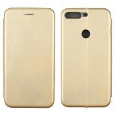 Чохол книжка U-Like Best для Huawei Y7 Prime 2018 Золотий Чохол книжка U-Like Best для Huawei Y7 Prime 2018 Золотий