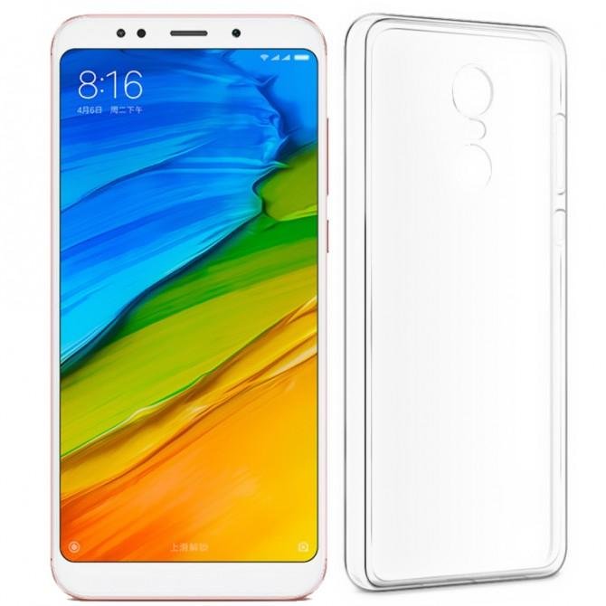 Чехол Ultra-thin 0.3 для Xiaomi Redmi 5 Прозрачный