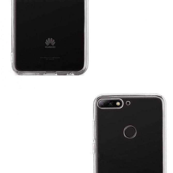 Чохол Ultra-thin 0.3 для Huawei Y7 Prime 2018 Прозорий-3
