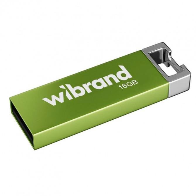 Флеш-накопитель Wibrand USB 2.0 16Gb Chameleon Зеленый