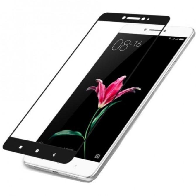 Захисне скло для XIAOMI Mi Max 2 (0.3 мм, 2.5D, з чорним Silk Screen покриттям)-2