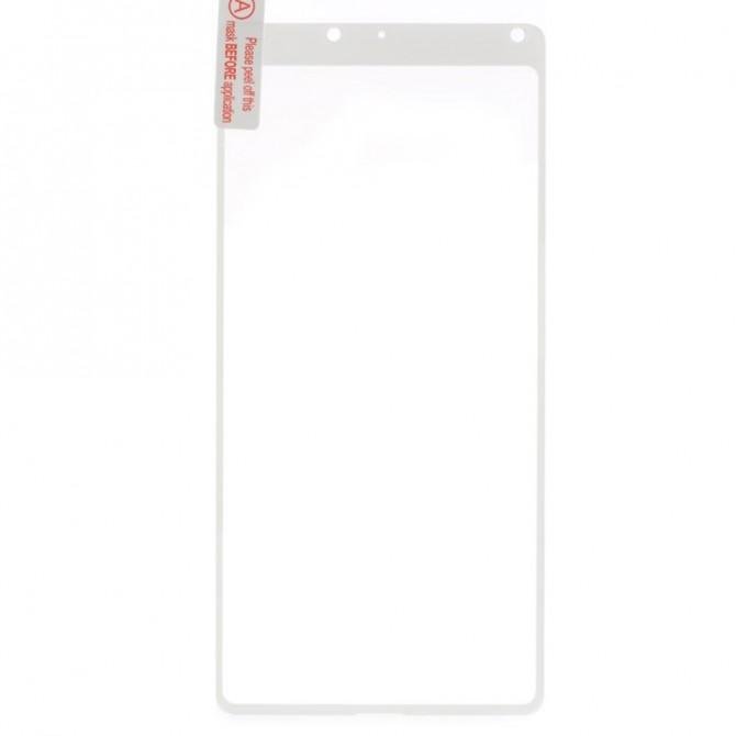 Защитное стекло для XIAOMI Mi Mix 2 (0.3 мм, 2.5D, с белым Silk Screen покрытием)-1