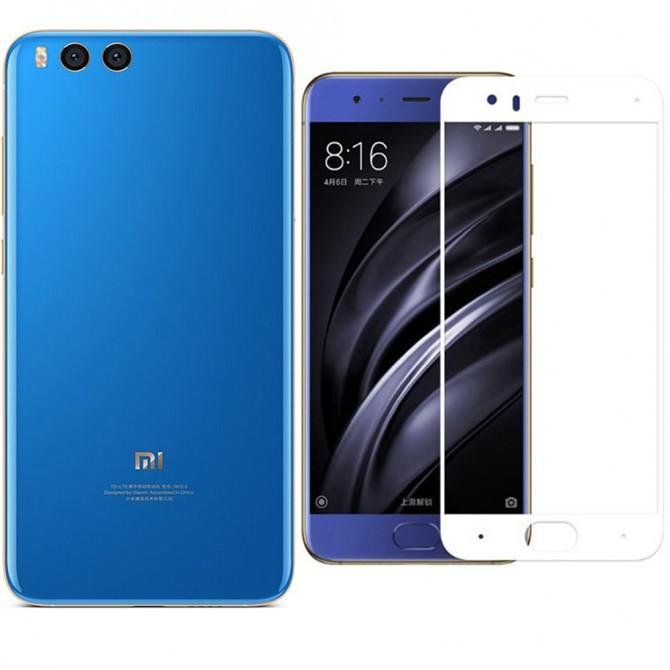 Защитное стекло для XIAOMI Mi Note 3 (0.3 мм, 2.5D, с белым Silk Screen покрытием)