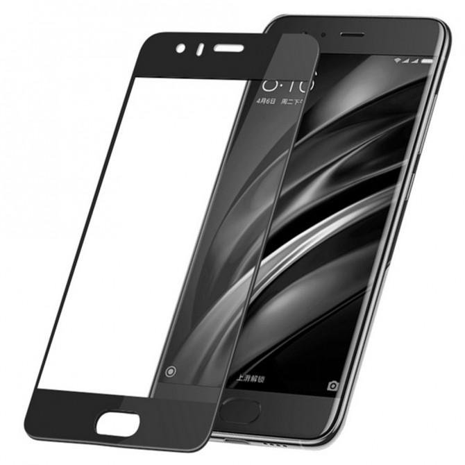 Захисне скло для XIAOMI Mi6 (0.3 мм, 2.5D, з чорним Silk Screen покриттям)-1