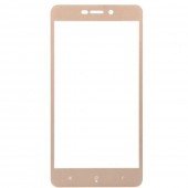 Защитное стекло для XIAOMI Redmi 4a (0.3 мм, 2.5D, с золотое Silk Screen покрытием) Защитное стекло для XIAOMI Redmi 4a (0.3 мм, 2.5D, с золотое Silk Screen покрытием)