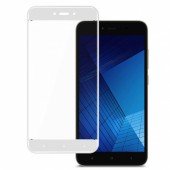 Защитное стекло для XIAOMI Redmi 5a (0.3 мм, 2.5D, с белым Silk Screen покрытием) Защитное стекло для XIAOMI Redmi 5a (0.3 мм, 2.5D, с белым Silk Screen покрытием)