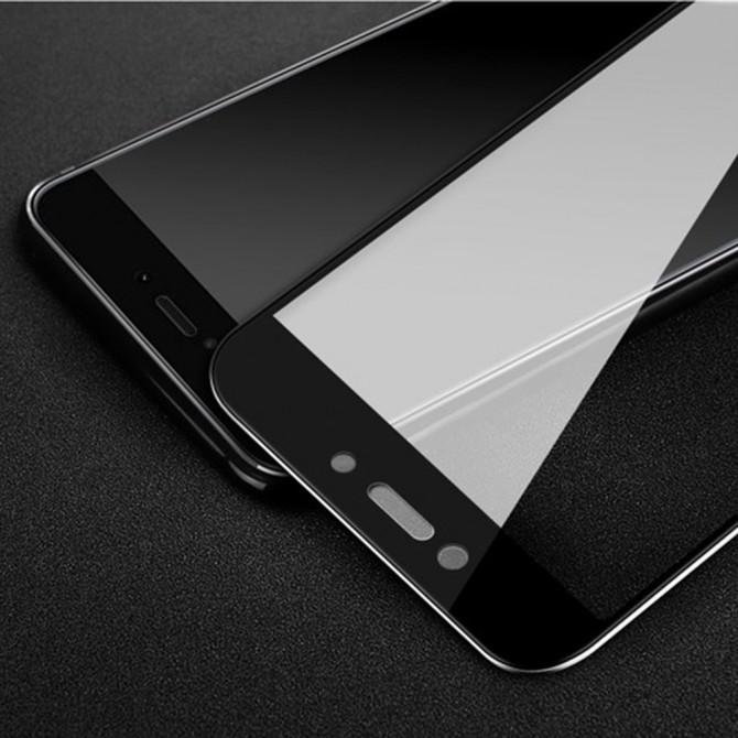 Защитное стекло для XIAOMI Redmi 5a (0.3 мм, 2.5D, с черным Silk Screen покрытием)-2