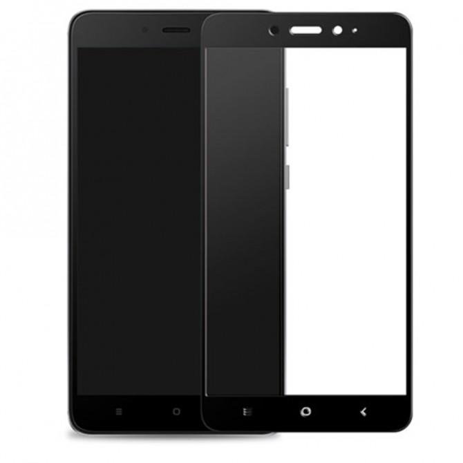 Защитное стекло для XIAOMI Redmi Note 4x (0.3 мм, 2.5D, с чёрным Silk Screen покрытием)-1