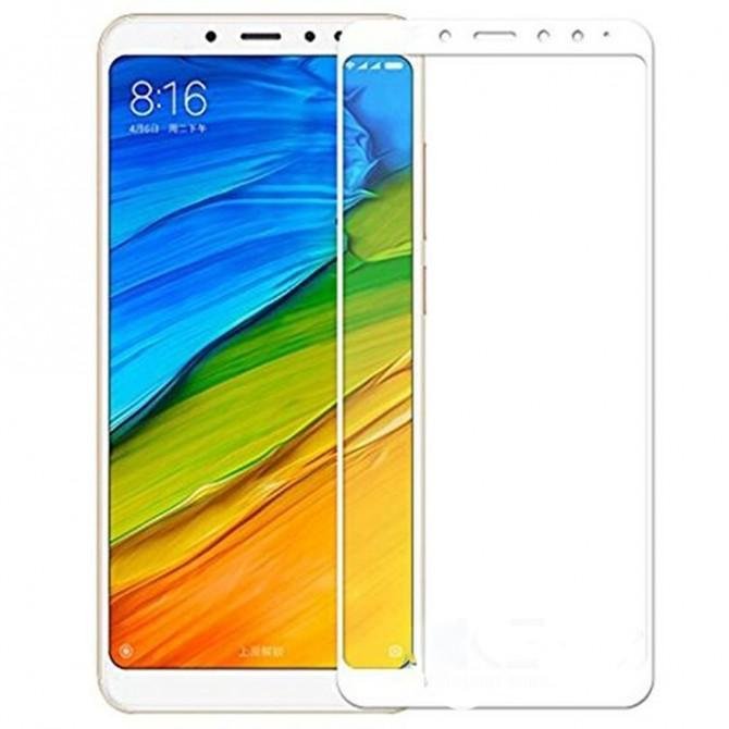 Защитное стекло для XIAOMI Redmi Note 5/Note Pro (0.3 мм, 2.5D, с белым Silk Screen покрытием)-2