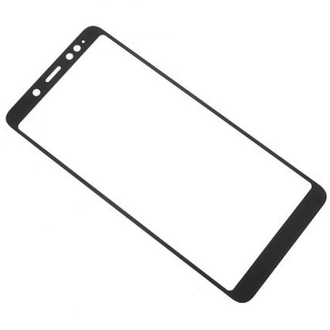 Защитное стекло для XIAOMI Redmi Note 5/Note Pro (0.3 мм, 2.5D, с чёрным Silk Screen покрытием)-2