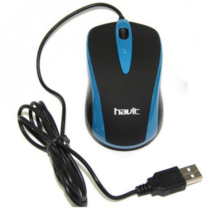 Миша Havit HV-MS675 USB, Синій-2