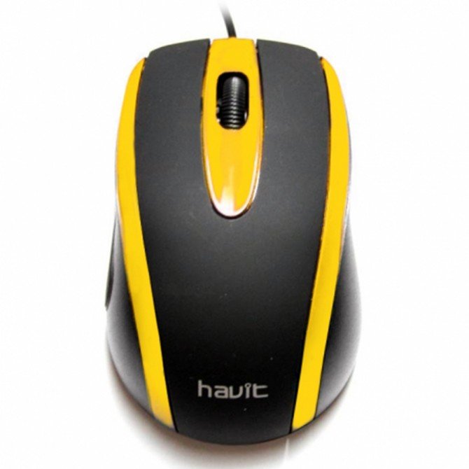 Миша Havit HV-MS675 USB, Жовтий