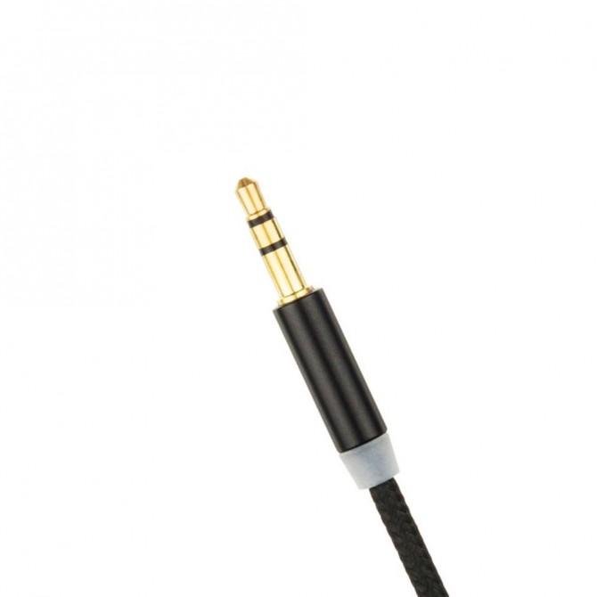 Кабель AUX Gelius Чёрный-1