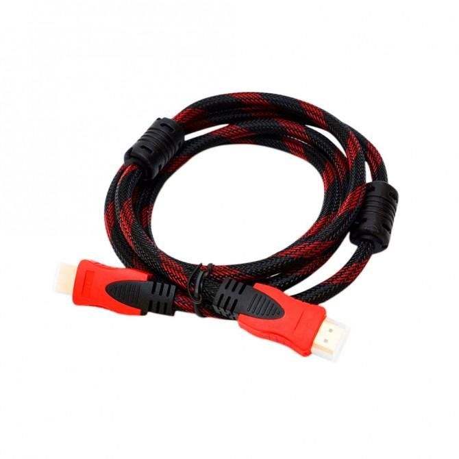 Кабель HDMI v1.4 Черный/Красный-2