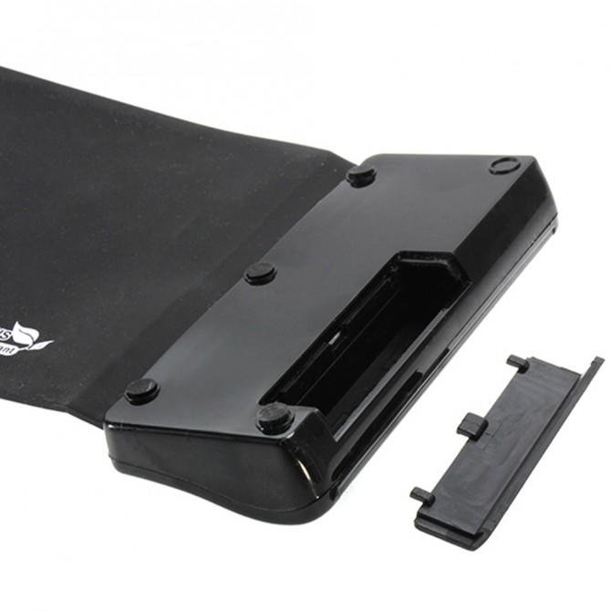 Клавиатура Bluetooth Crown CMK-6001 гибкая черная (CMK-6001)-2