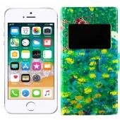 Чехол книжка GEMS Universal 4.8-5.3 ОДНО ОКНО ПРИНТ (62)