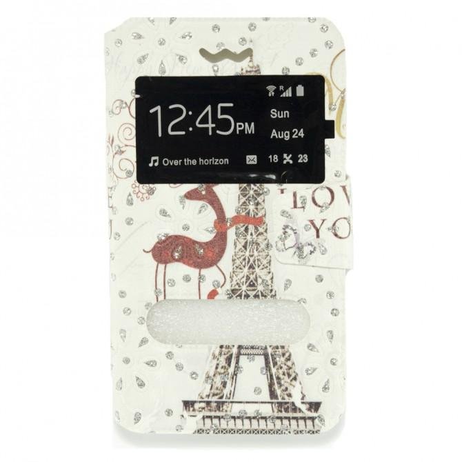 Чехол книжка GEMS Universal 4.8-5.3 ПРИНТ (19)