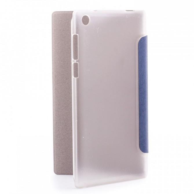 Шкіряний чохол книжка TTX Elegant Series для Lenovo Tab 2 A7-30 (Синій)-2