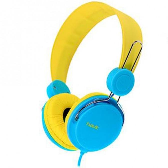 Наушники HAVIT HV-H2198d yellow/blue