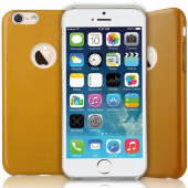 Чехол Baseus для iPhone 6 Leather Thin Yellow Чехол Baseus для iPhone 6 Leather Thin Yellow