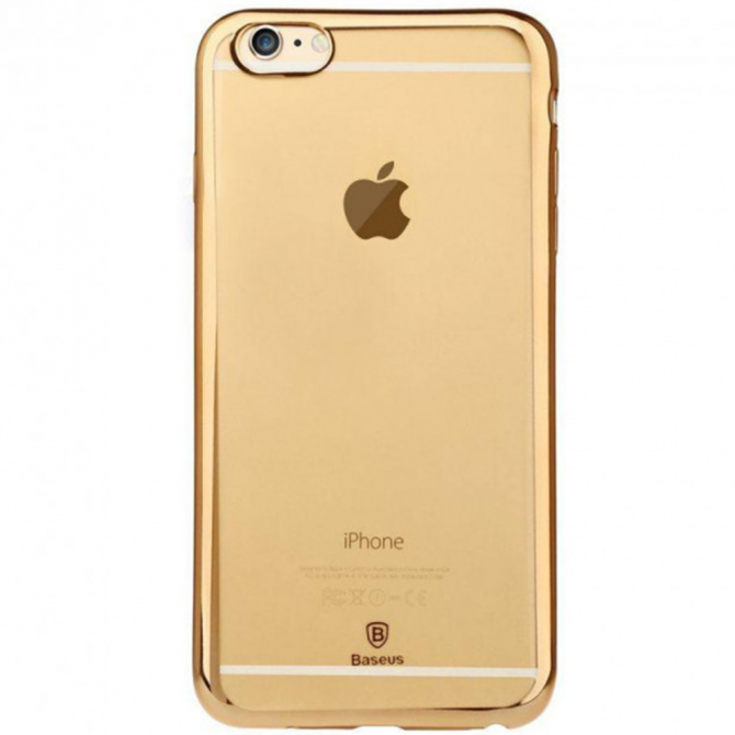 Чохол Baseus для iPhone 6 Plus Simple Золотий-1