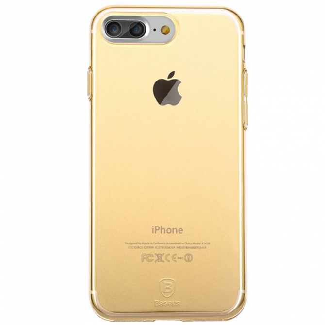 Чехол Baseus для iPhone 7 Plus Simple Gold-3