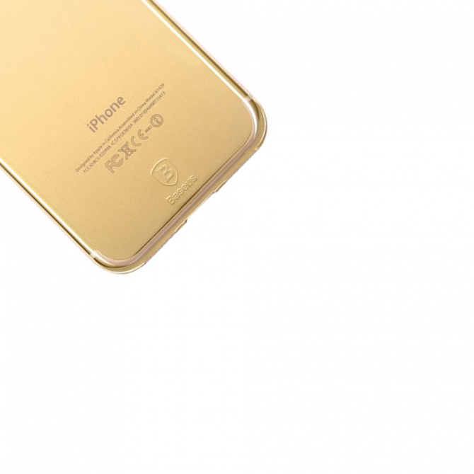 Чехол Baseus для iPhone 7 Plus Simple Gold-5