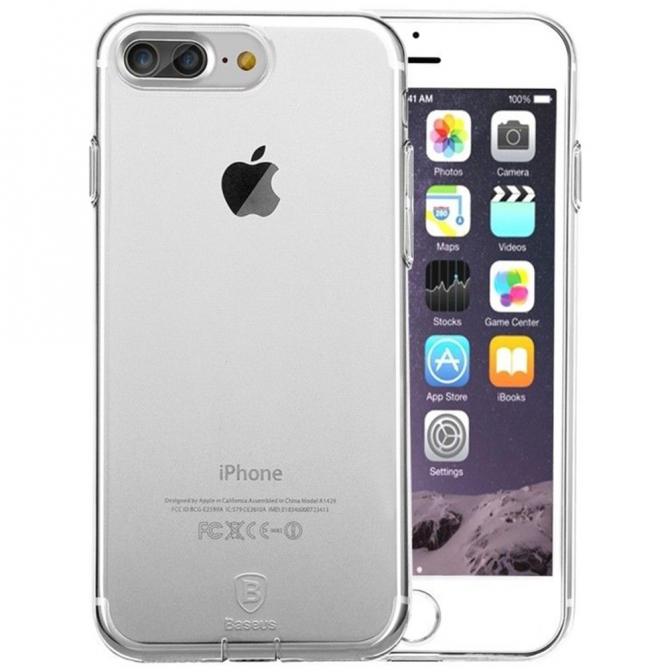 Чехол Baseus для iPhone 7 Plus Simple White-5