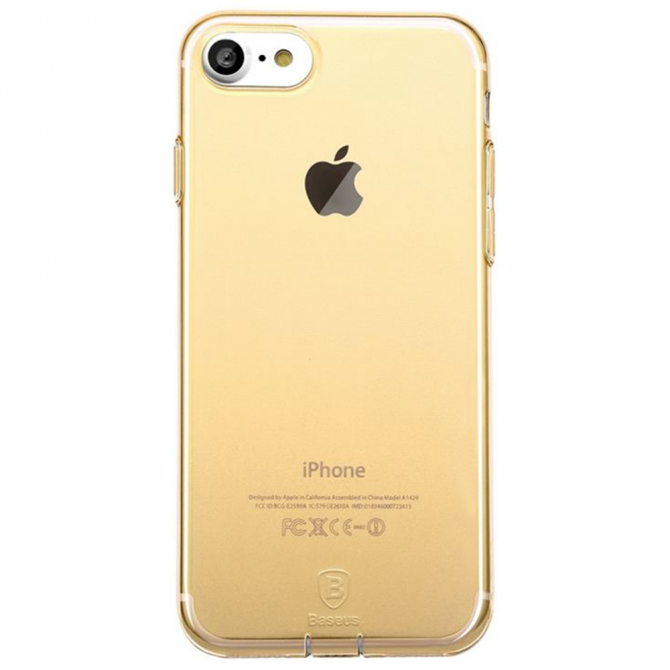 Чохол Baseus для iPhone 7 Simple Золотий-3