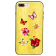 Чохол накладка Diliana flower&Метелик для iPhone 7 Plus/8 Plus жовтий