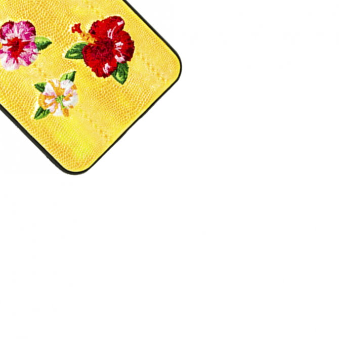 Чехол накладка Diliana flower&butterfly для iPhone 7 Plus/8 Plus желтая-4