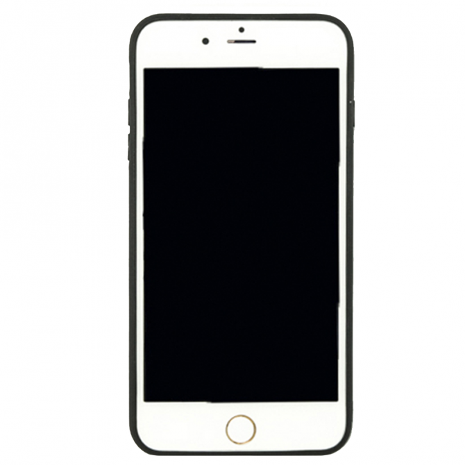 Чехол накладка Diliana Girl with glass для iPhone 7/8 красная-1