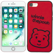 Чехол накладка Diliana Winnie the Pooh для iPhone 7/8 красный