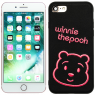 Чохол накладка Diliana Winnie the Pooh для iPhone 7/8 чорний
