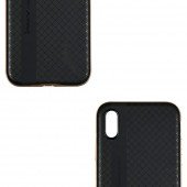 Накладка iPaky Carbon TPU + Bumper для iPhone X Золотий Накладка iPaky Carbon TPU + Bumper для iPhone X Золотий