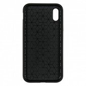 Накладка iPaky Carbon TPU + Bumper для iPhone X Сірий Накладка iPaky Carbon TPU + Bumper для iPhone X Сірий
