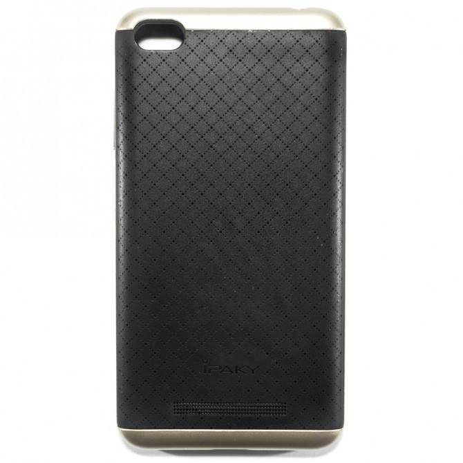 Накладка iPaky Carbon TPU + Bumper для Xiaomi Redmi 4a Silver