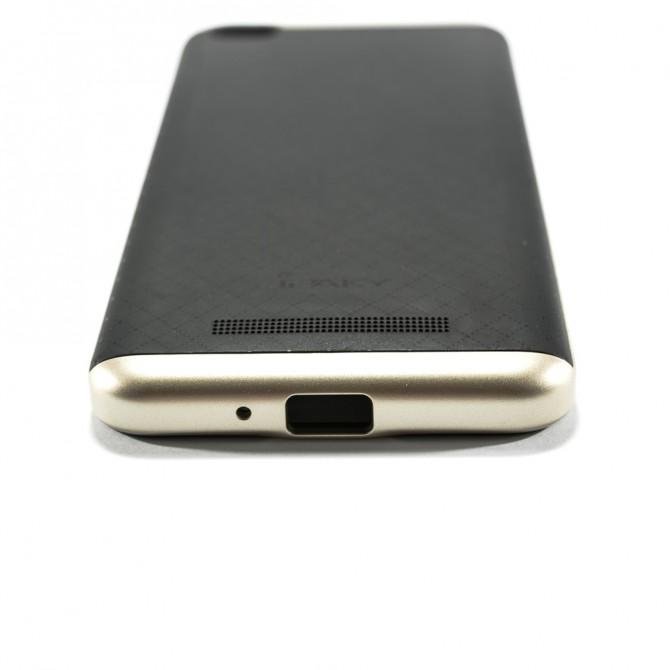 Накладка iPaky Carbon TPU + Bumper для Xiaomi Redmi 4a Silver-4