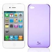 Чехол накладка PC Voorca для iPhone 4 Violet