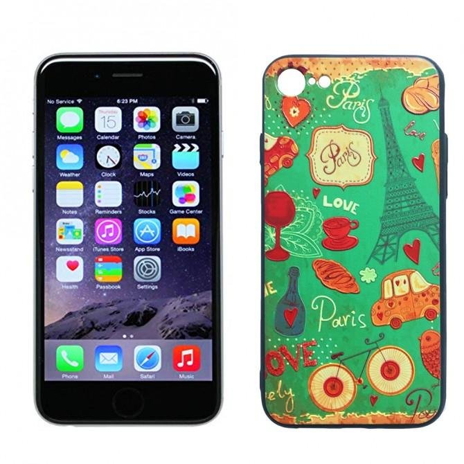 Чохол накладка TPU для iPhone 6 Plus Paris