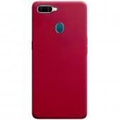 Силиконовый чехол Candy для Oppo A5S/Oppo A12 Бордовый