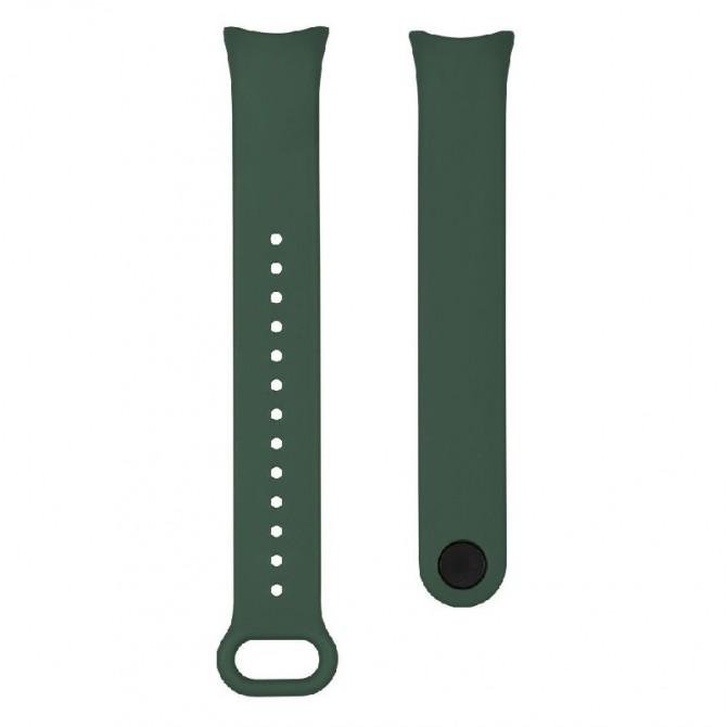 Ремінець для браслета Mi Band 8/9 (Silicon) Dark Green