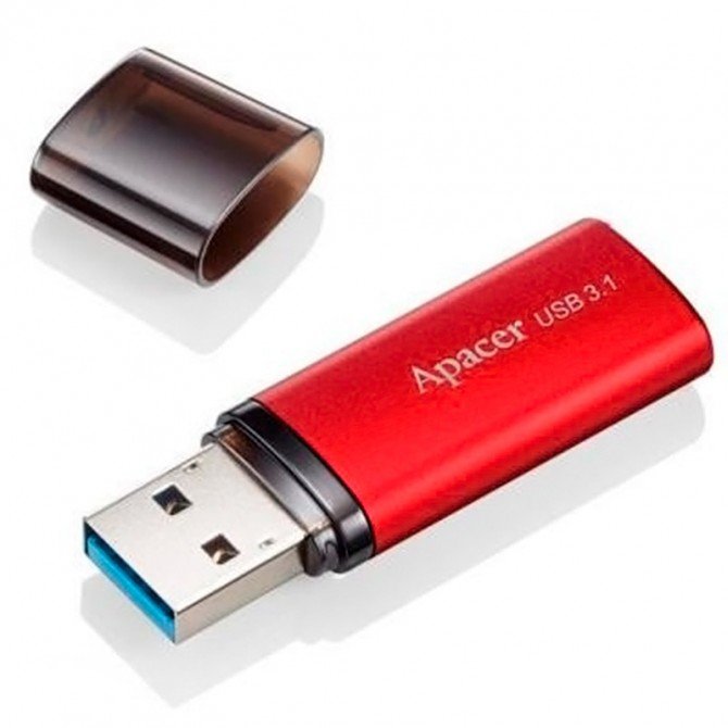 Apacer USB 64Gb AH25B Red USB 3.2-2