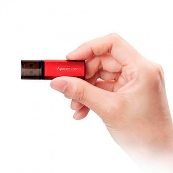 Apacer USB 64Gb AH25B Red USB 3.2-1