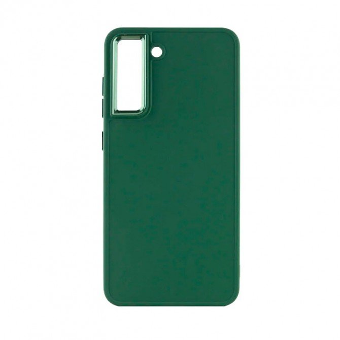 TPU чехол Bonbon Metal Style для Samsung Galaxy S24 Хаки